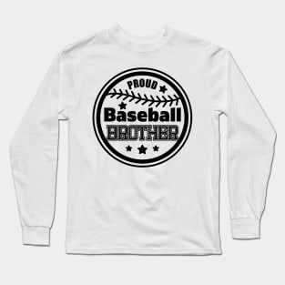 Baseball Brother, Sports Gift Long Sleeve T-Shirt